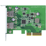 QNAP Internal USB 3.2 Type-A PCIe Card QXP-10G2U3A