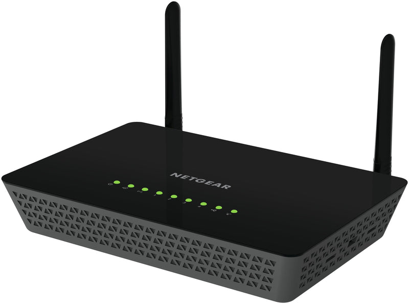Netgear R6220 Wi-Fi 5 Wireless Router - Dual-band 2.4GHz and 5GHz Gigabit Ethernet Black R6220-100PES