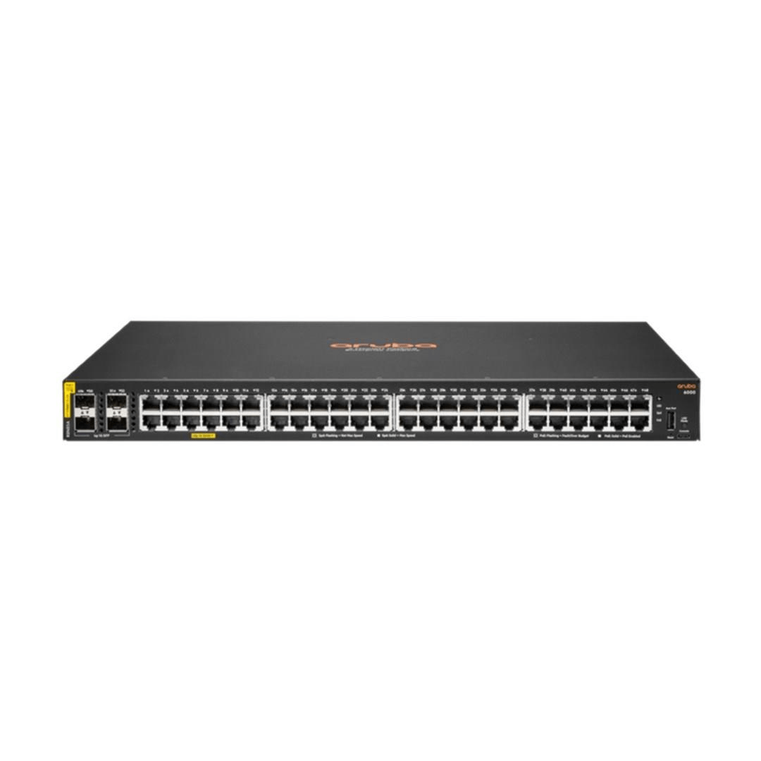 HPE Aruba CX 6000 48-port Gigabit PoE Switch with 4x SFP ports R8N85A