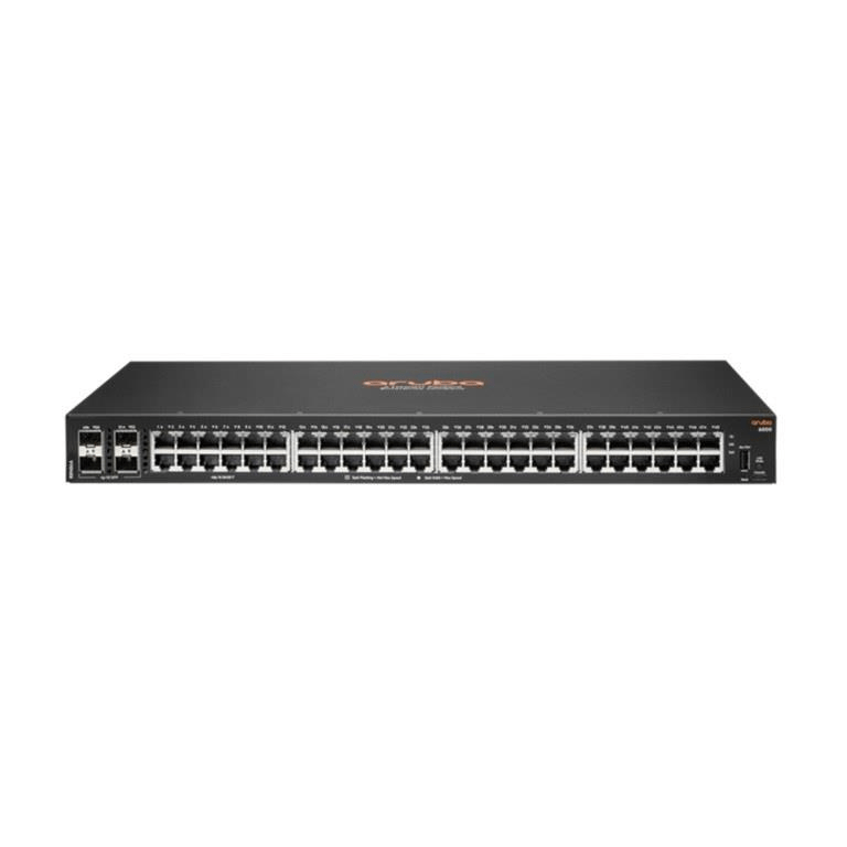 HPE Aruba CX 6000 48-port Gigabit Managed Switch with 4x 1G SFP ports R8N86A