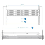 QNAP RAIL-B02 rack accessory