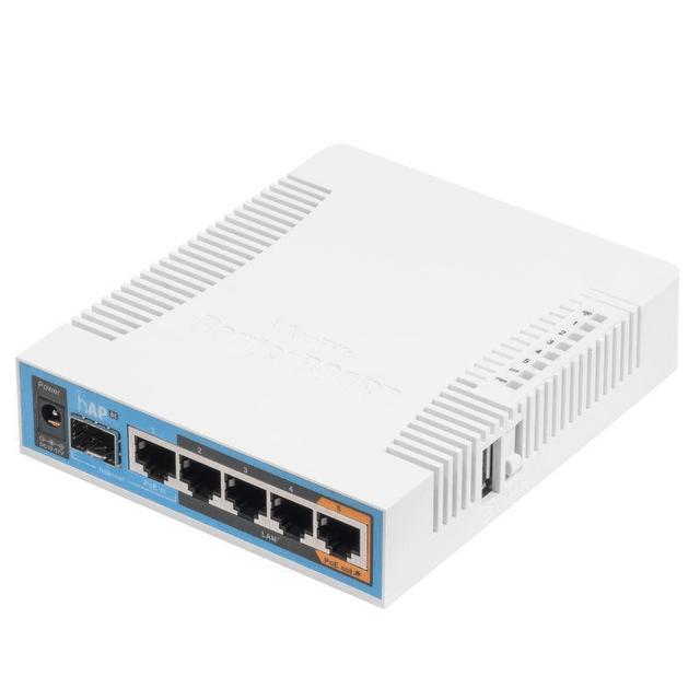 Mikrotik HAP Ac 500 Mbit/s Power Over Ethernet (PoE) White RB962UIGS-5HACT2HNT