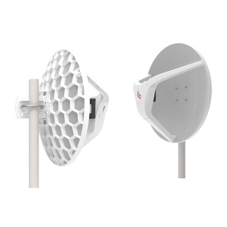 MikroTik LHG Wireless Wire Dish 60GHz PtP Kit RBLHGG-60AD