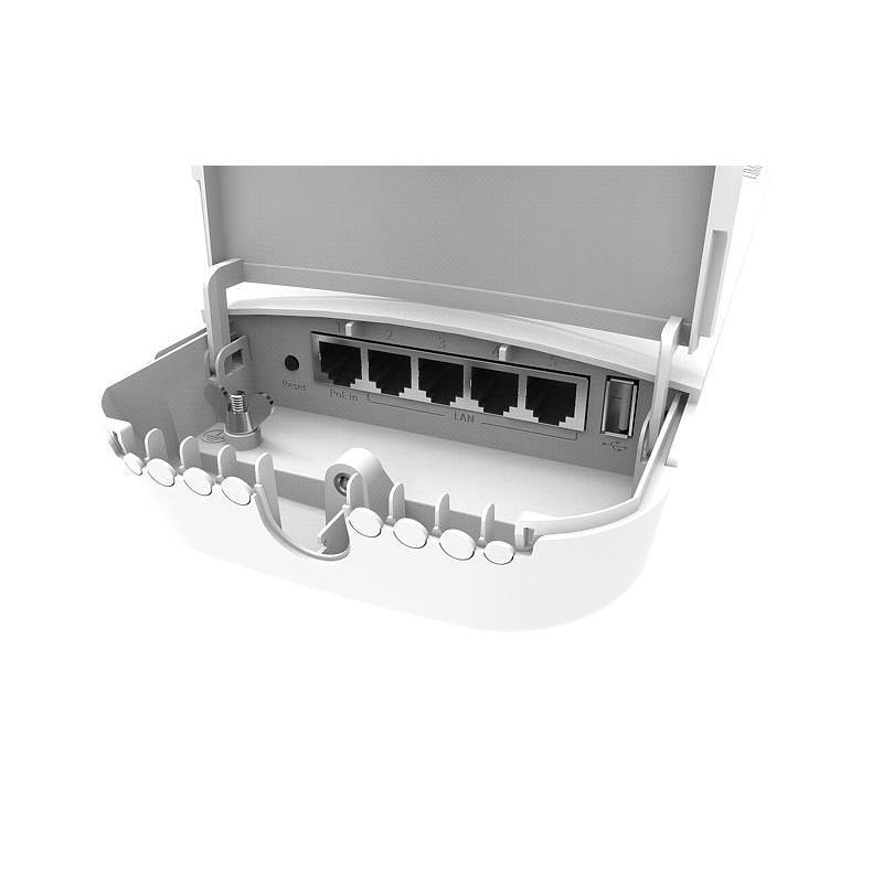 MikroTik OmniTikG-5HacD 5GHz Outdoor AP with 360 Degree Omni-Antenna OmniTIK 5 ac 54 Mbit/s White PoE RBOMNITIKG-5HACD