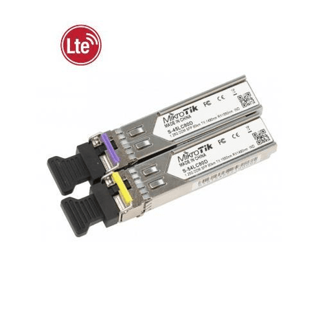 MikroTik Single-mode SFP Module 80Km Dual LC-Connector RBSFP-SM-80