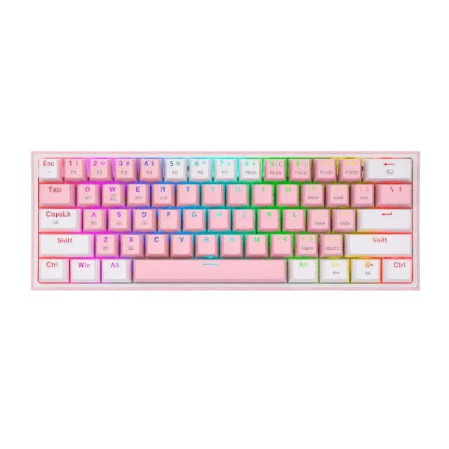 Redragon Fizz Pro K616 Keyboard Pink White RD-K616-RGB-PW