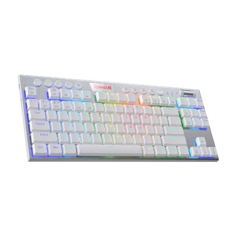 Redragon Horus Super Slim Aluminium Frame White RD-K621W-RGB