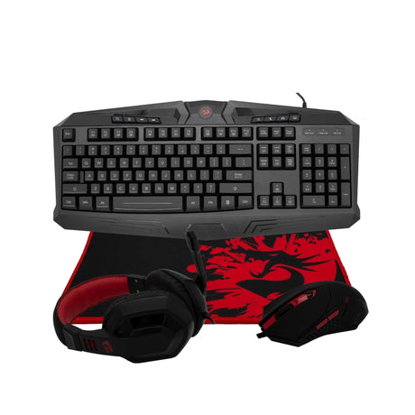 Redragon RD-S101-BA-2 Gaming Combo Mouse Mouse Pad - Headset Keyboard