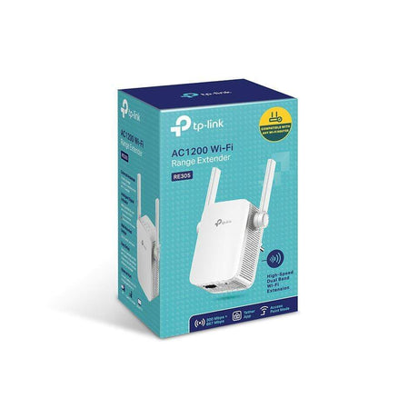 TP-Link RE305 AC1200 Wi-Fi 5 Range Extender White 10/100 Mbits