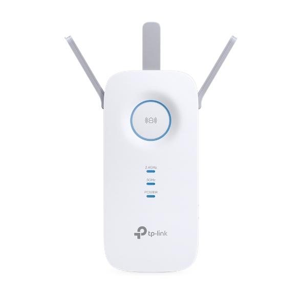 TP-LINK RE450 network extender Network transmitter White 10, 100, 1000 Mbit/s