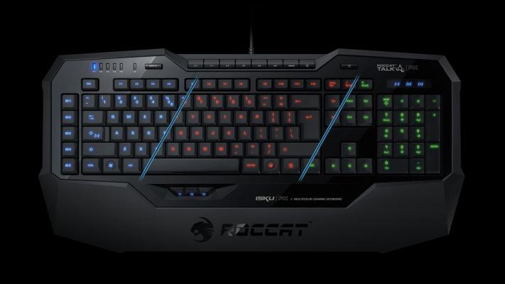 Roccat Isku FX Keyboard USB QWERTY Black ROC-12-901