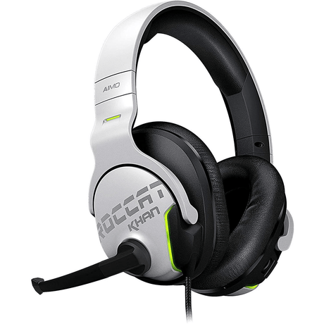 Roccat Khan AIMO  7.1 RGB Gaming Headset - White ROC-14-801