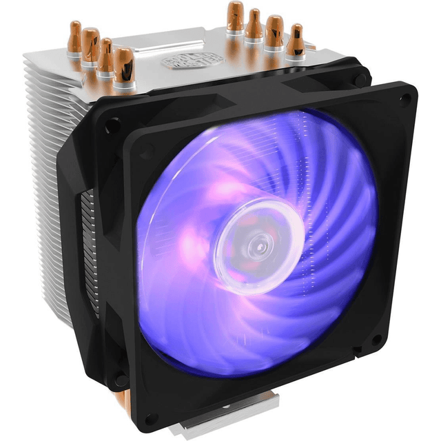 Cooler Master Hyper H410R RGB CPU Cooler 92mm Black and Silver 2000rpm RR-H410-20PC-R1