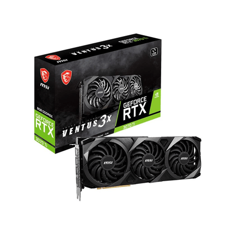 MSI RTX 3070 TI VENTUS 3X 8G OC LHR 8 GB GDDR6X Graphics Card