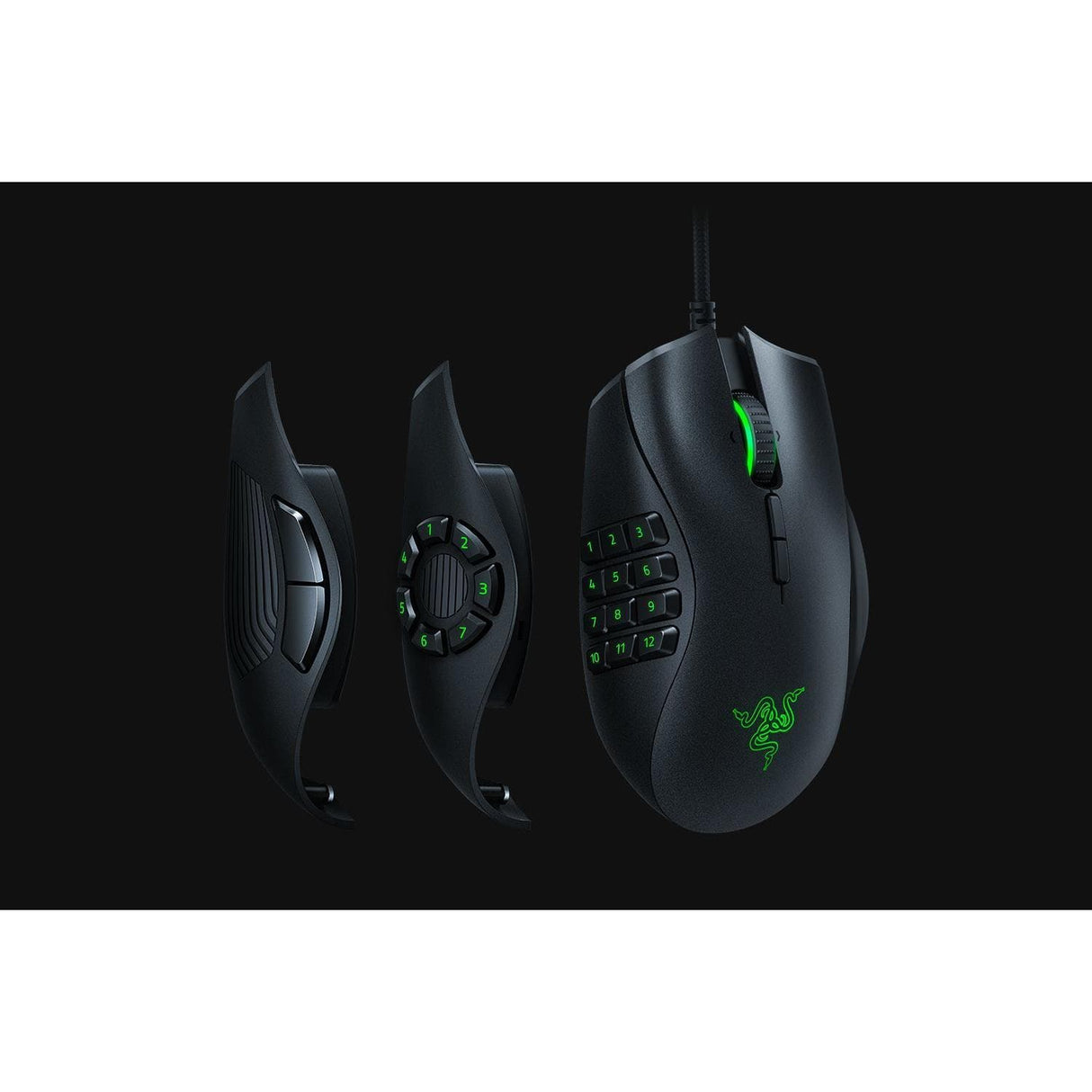 Razer Naga Trinity Mouse USB Type-A Optical 16000dpi Right-hand RZ01-02410100-R3M1