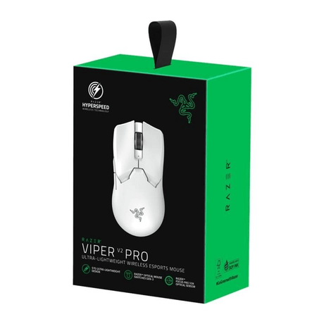 Razer Viper V2 Pro Optical Ultra-Lightweight Wireless Gaming Esports Mouse White RZ01-04390200-R3G1