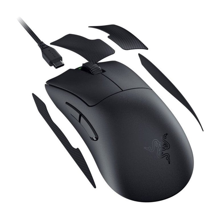 Razer DeathAdder V3 Pro Ultra-lightweight Wireless Ergonomic Esports Gaming Mouse Black RZ01-04630100-R3G1