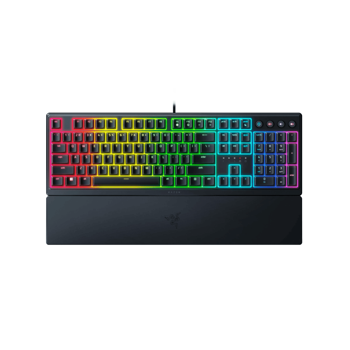 Razer Ornata V3 Low-Profile Mecha-Membrane RGB Keyboard US International RZ03-04460100-R3M1