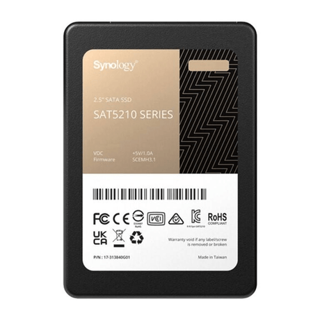 Synology SAT5210 2.5-inch 960GB Serial ATA III Internal SSD SAT5210-960G