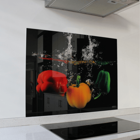 Parrot Peppers Hob Splashback 898x700x6mm SB9070FR