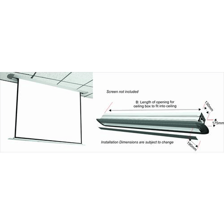 Parrot Projector Screen Ceiling Box to Fit 1520 Screen 1920mm SC0665