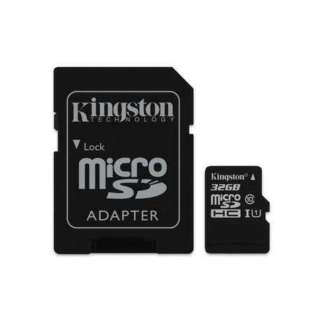 Kingston Technology Canvas Select memory card 32 GB MicroSDHC UHS-I Class 10