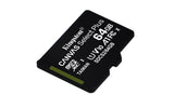 Kingston Canvas Select Plus Memory Card 64GB MicroSDXC Class 10 UHS-I SDCS2/64GB