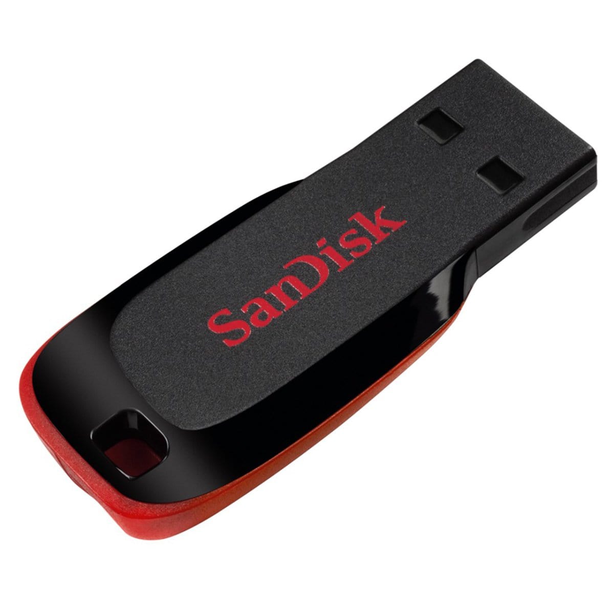 SanDisk Cruzer Blade 32GB USB 2.0 Type-A Black and Red USB Flash Drive SDCZ50-032G-B35