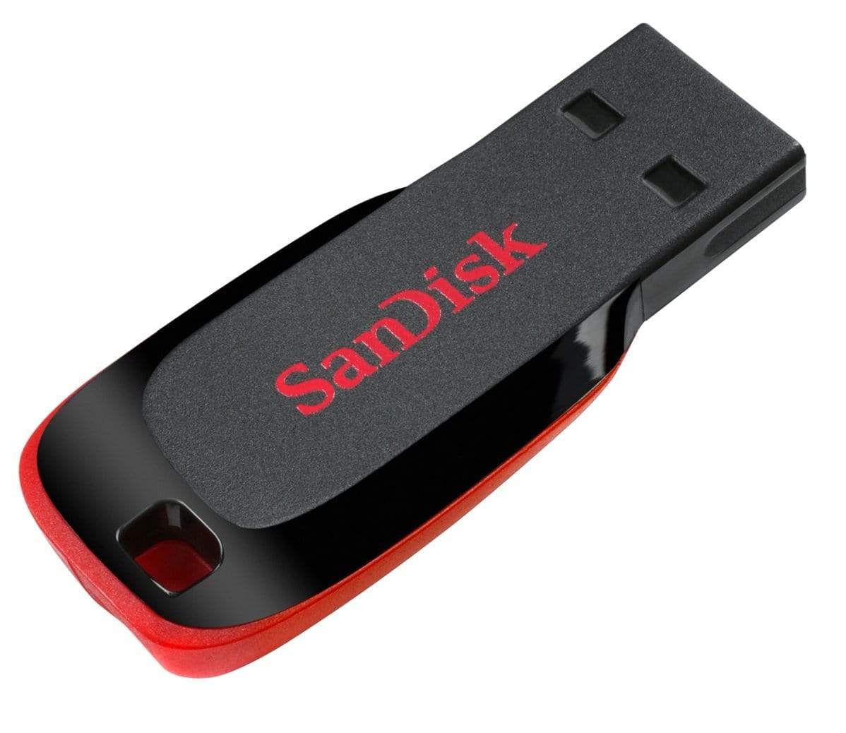 SanDisk Cruzer Blade 32GB USB 2.0 Type-A Black and Red USB Flash Drive SDCZ50-032G-B35