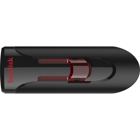 SanDisk Cruzer Glide 3.0 256GB USB 3.2 Gen 1 Type-A Black USB Flash Drive SDCZ600-256G-G35