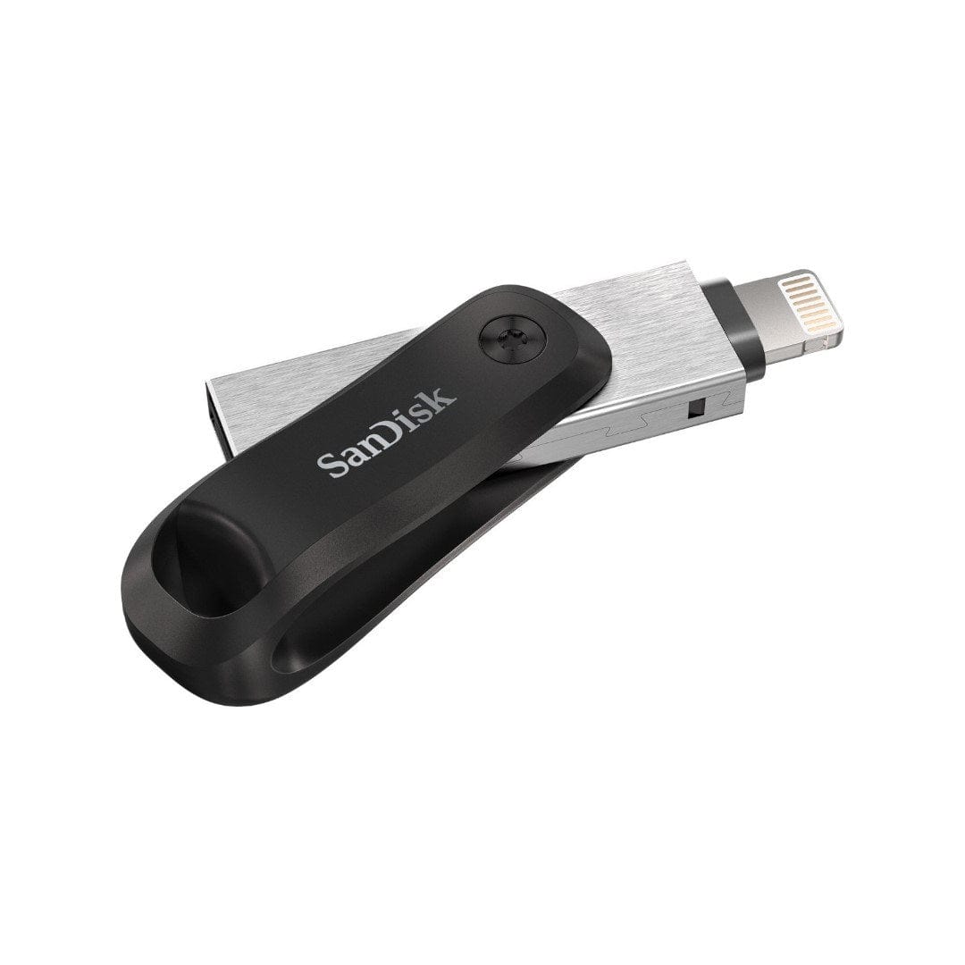 SanDisk iXpand Flash Drive Go 128GB USB 3.2 Silver USB Flash Drive SDIX60N-128G-GN6NE