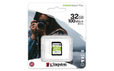 Kingston Canvas Select Plus Memory Card 32GB SDHC Class 10 UHS-I SDS2/32GB