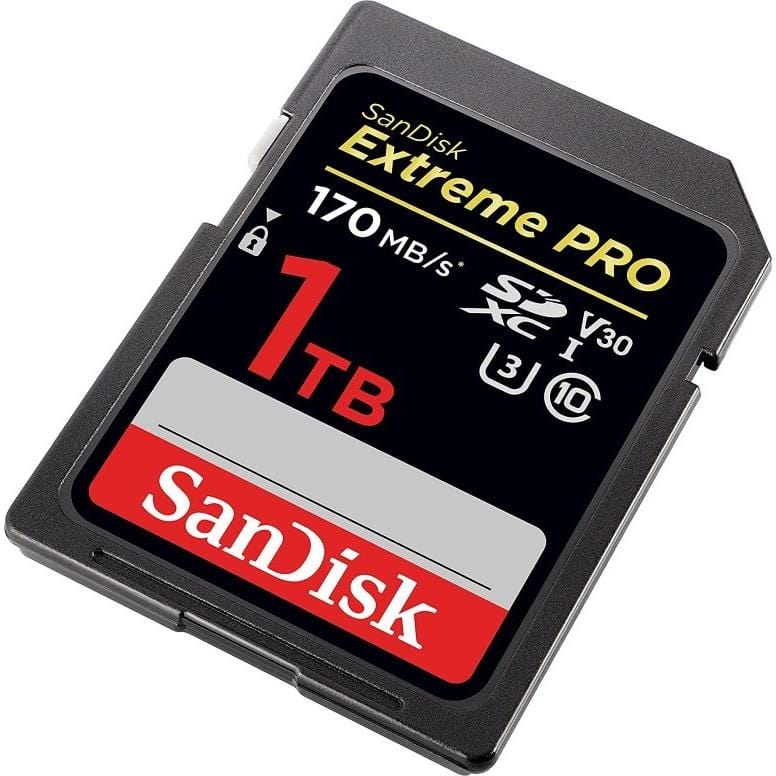 SanDisk Extreme Pro 1TB Memory Card SDSDXXY-1T00-GN4IN