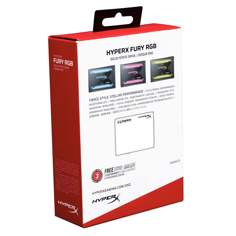 HyperX FURY RGB 2.5-inch 240GB Serial ATA III Internal SSD SHFR200/240G