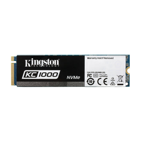 Kingston KC1000 M.2 480GB PCI Express 3.0 Internal SSD SKC1000/480G