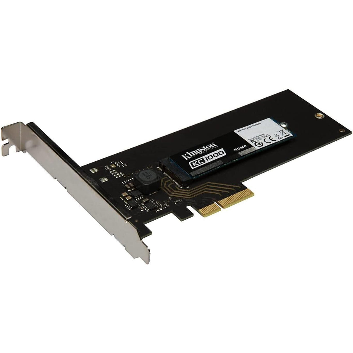 Kingston Technology KC1000 3.5-inch M.2 960GB PCIe 3 NVMe Internal SSD Memory Module SKC1000H/960G