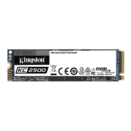 Kingston Technology KC2500 2000GB M.2 2280 NVMe SSD SKC2500M8/2000G