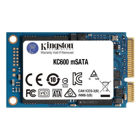 Kingston Technology KC600 1024GB SSD SATA3 mSATA SKC600MS/1024G