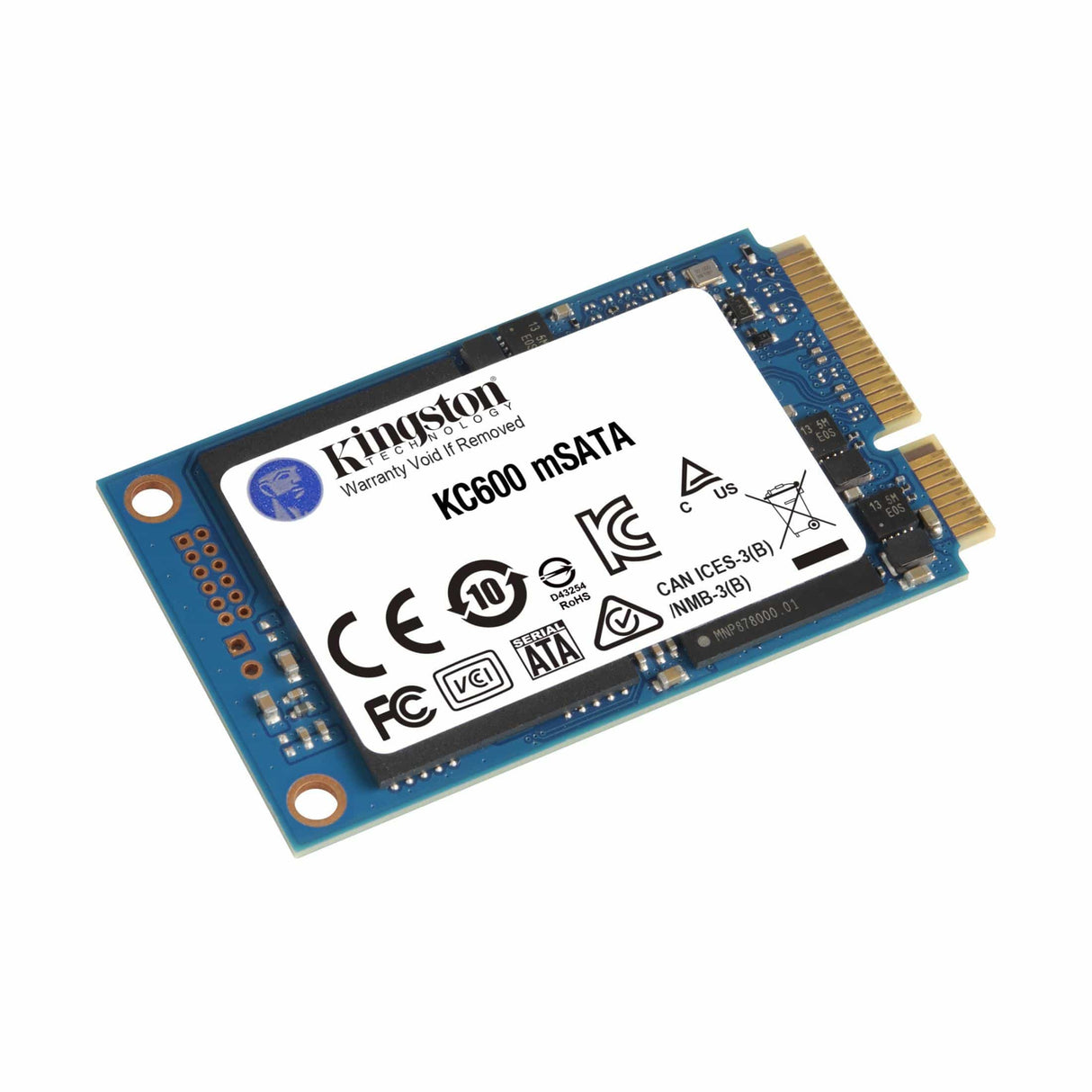 Kingston Technology KC600 1024GB SSD SATA3 mSATA SKC600MS/1024G