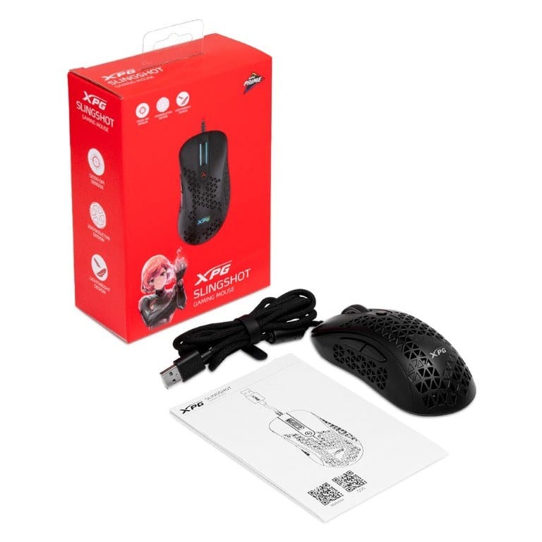 Adata XPG Slingshot USB Gaming Mouse Black SLINGSHOT-BKCWW