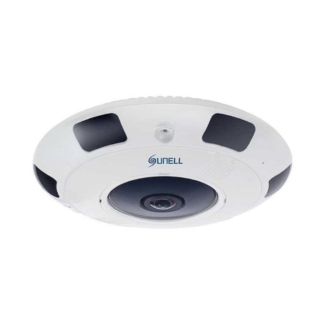 Sunell 12MP IP PoE Fisheye Camera SN-IPV57/80HDR-B