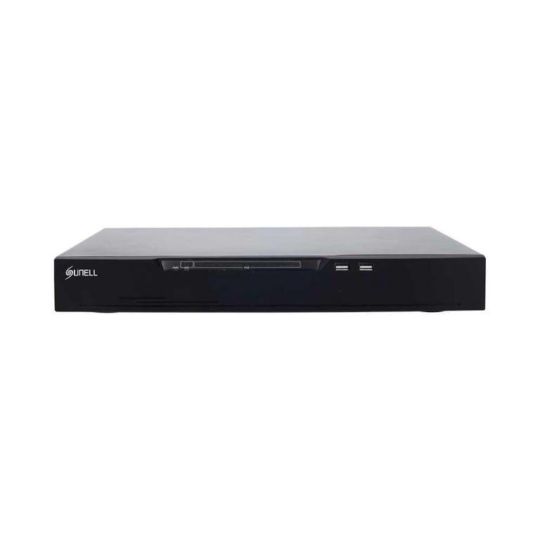 Sunell 16-Channel PoE 2-Bay H.265 Network Video Recorder SN-NVR2516E2-P16E