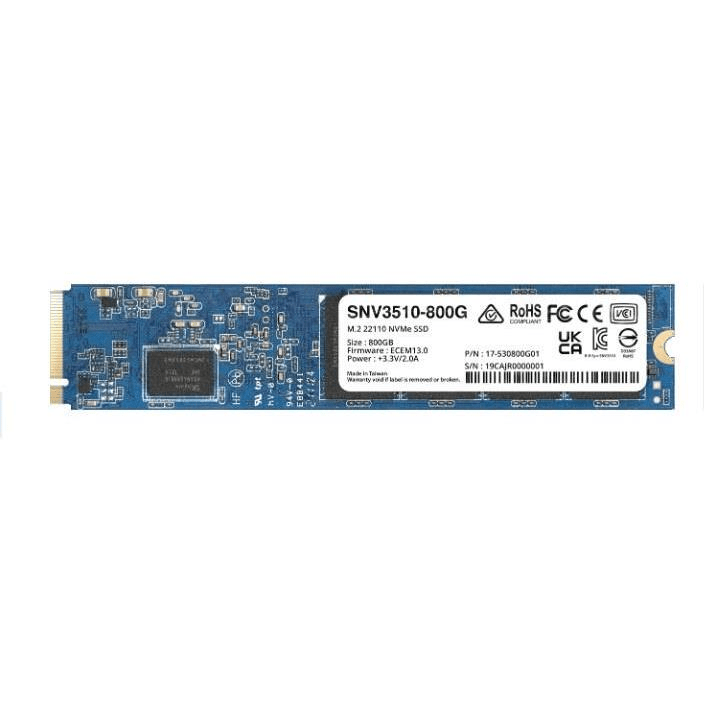 Synology SNV3510 M.2 800GB PCI Express 3.0 NVMe Internal SSD SNV3510-800G