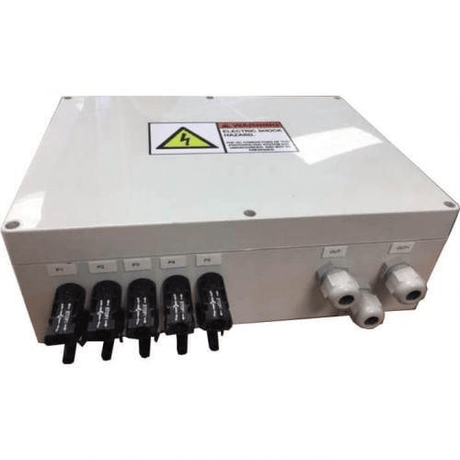 Mecer 6 PV String Combiner Box with Surge Protection SOL-I-AX-CB6