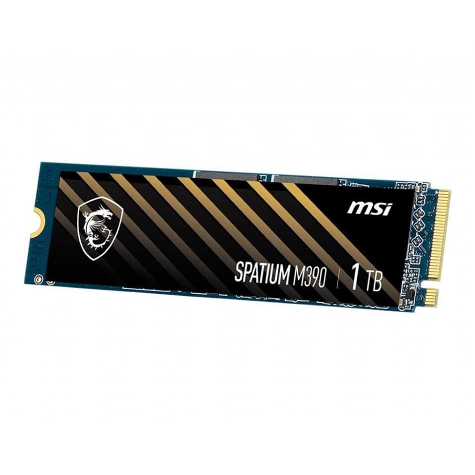 MSI Spatium M390 M.2 1TB PCle 3 NVMe Internal SSD SPATIUM M390 NVME 1TB