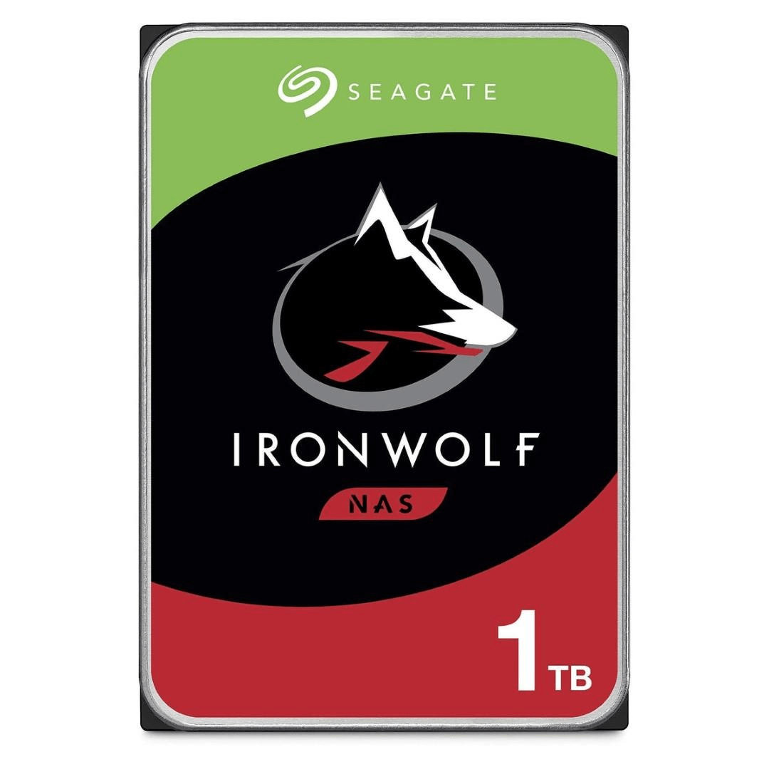 Seagate IronWolf ST1000VN008 3.5-inch 1TB Serial ATA III Internal Hard Drive