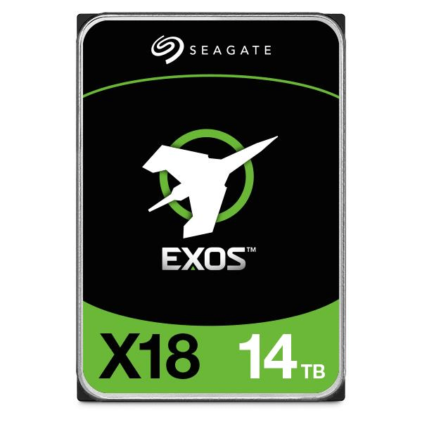 Seagate Exos X18 3.5-inch 14TB Serial ATA III Internal Hard Drive ST14000NM000J