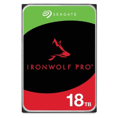 Seagate IronWolf Pro ST18000NT001 3.5-inch 18TB Internal Hard Drive