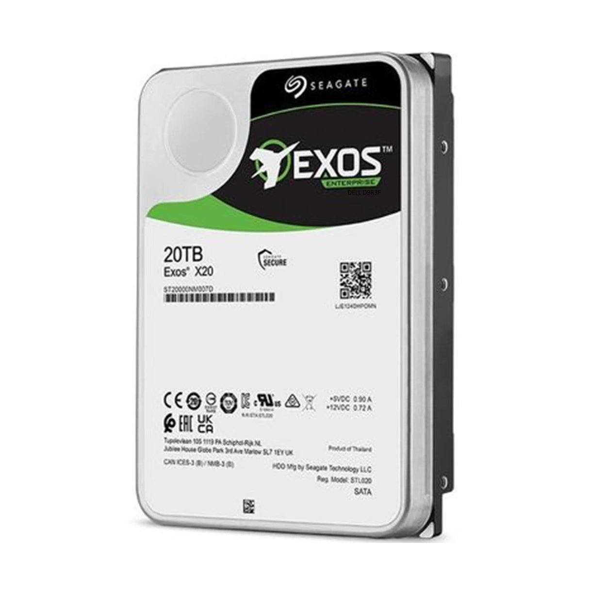 Seagate Enterprise ST20000NM000D 3.5-inch 20TB Serial ATA III Internal Hard Drive