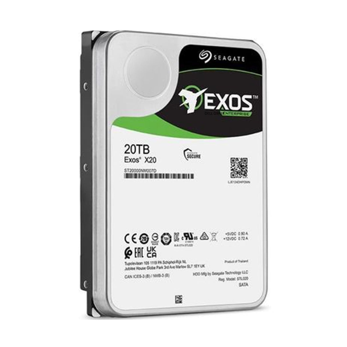 Seagate Enterprise ST20000NM000D 3.5-inch 20TB Serial ATA III Internal Hard Drive